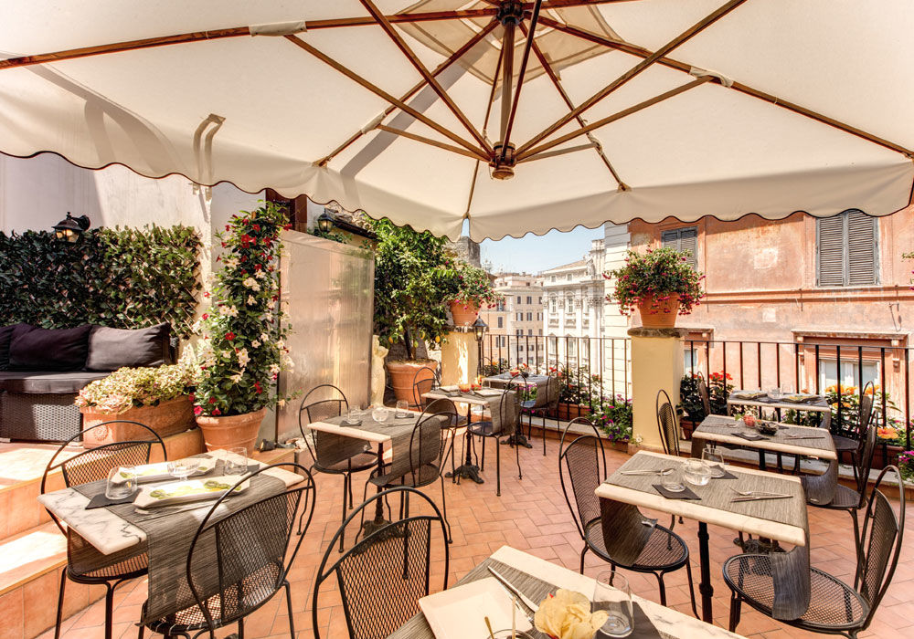 Relais Fontana Di Trevi Hotel Rome Restaurant photo