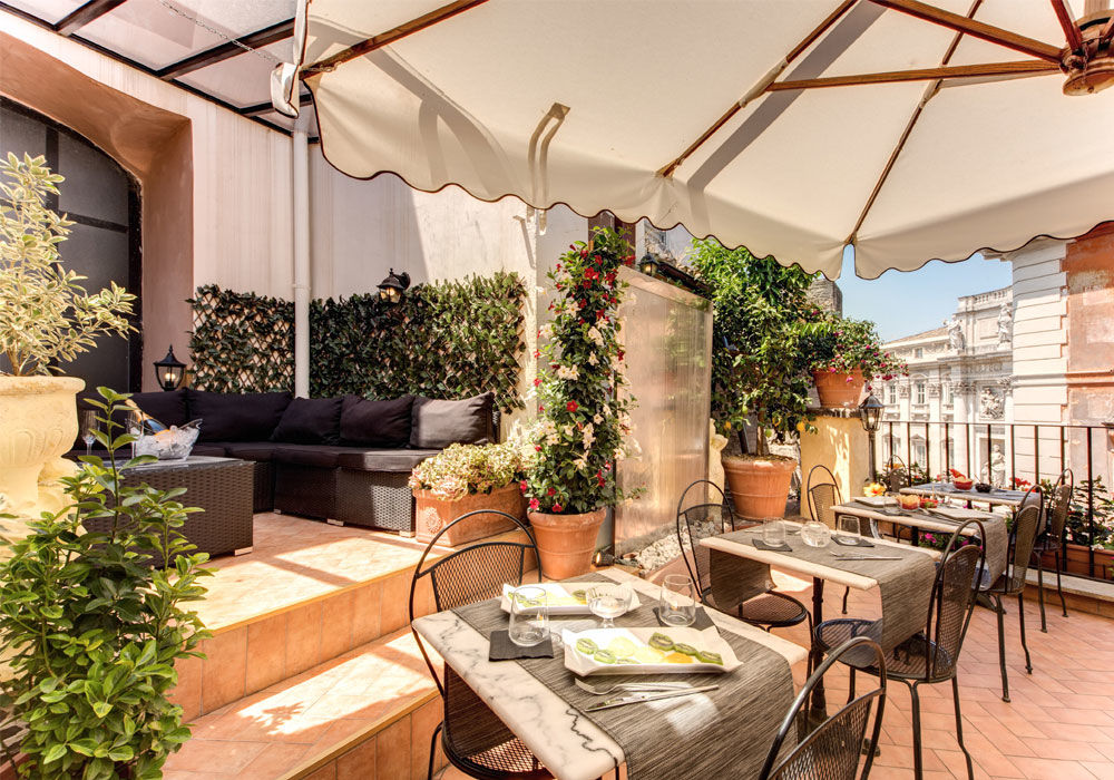 Relais Fontana Di Trevi Hotel Rome Restaurant photo